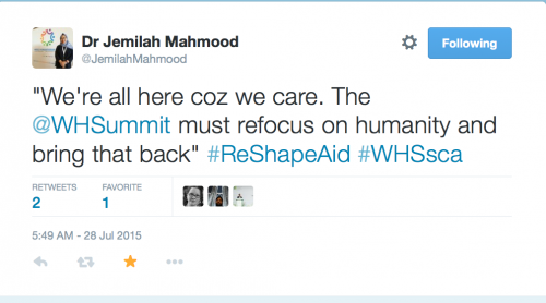 Jemilah Mahmoud on WHSummit (July 28, 2015)